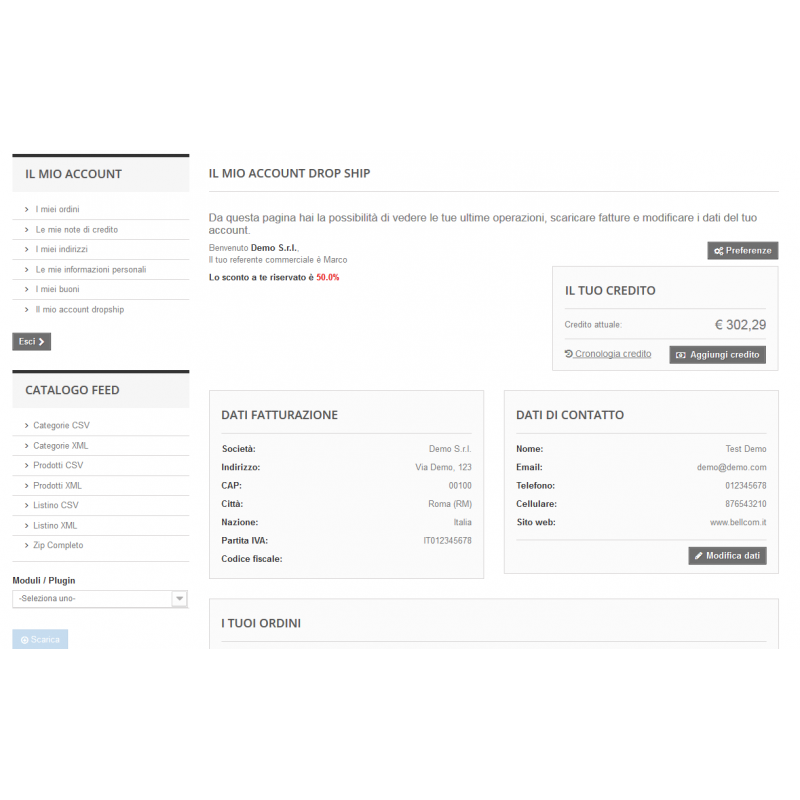 DropShipping System per PrestaShop