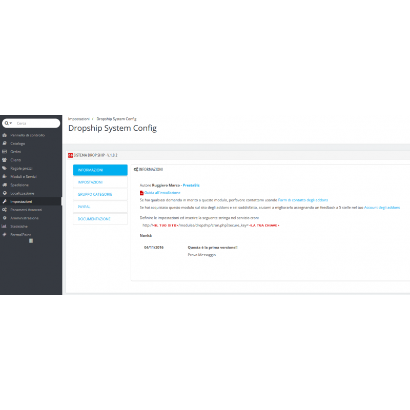DropShipping System per PrestaShop