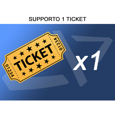 Singolo ticket assistenza PrestaShop