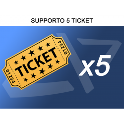 PrestaShop Support Bronze - 5 tickets
