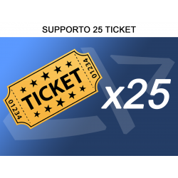 Assistenza PrestaShop Oro - 25 ticket