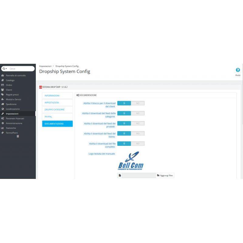DropShipping System per PrestaShop